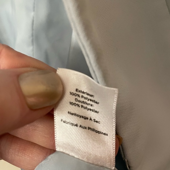 Talbots -Seafoam green ruffled blazer, size 12 - Picture 5 of 10